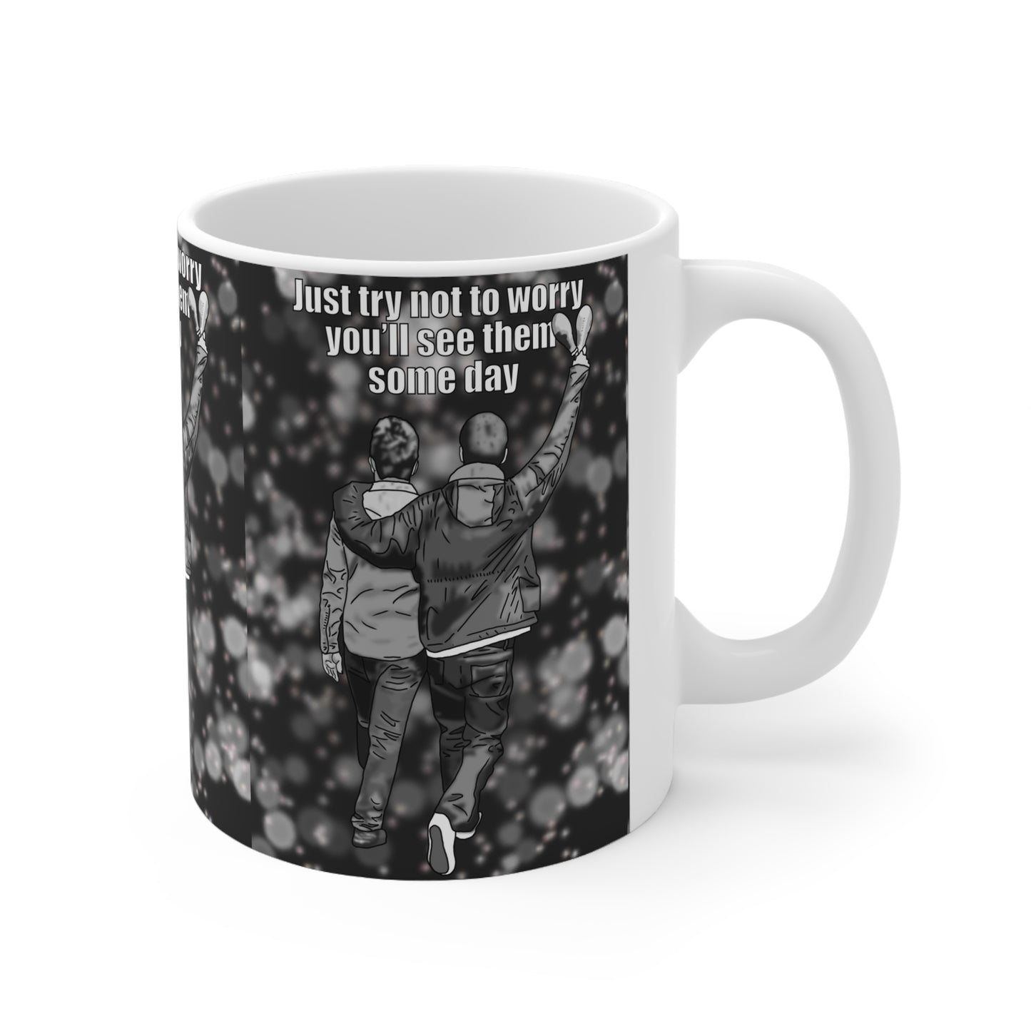 Oasis Stop Crying Your Heart Out Ceramic Coffee Cup
