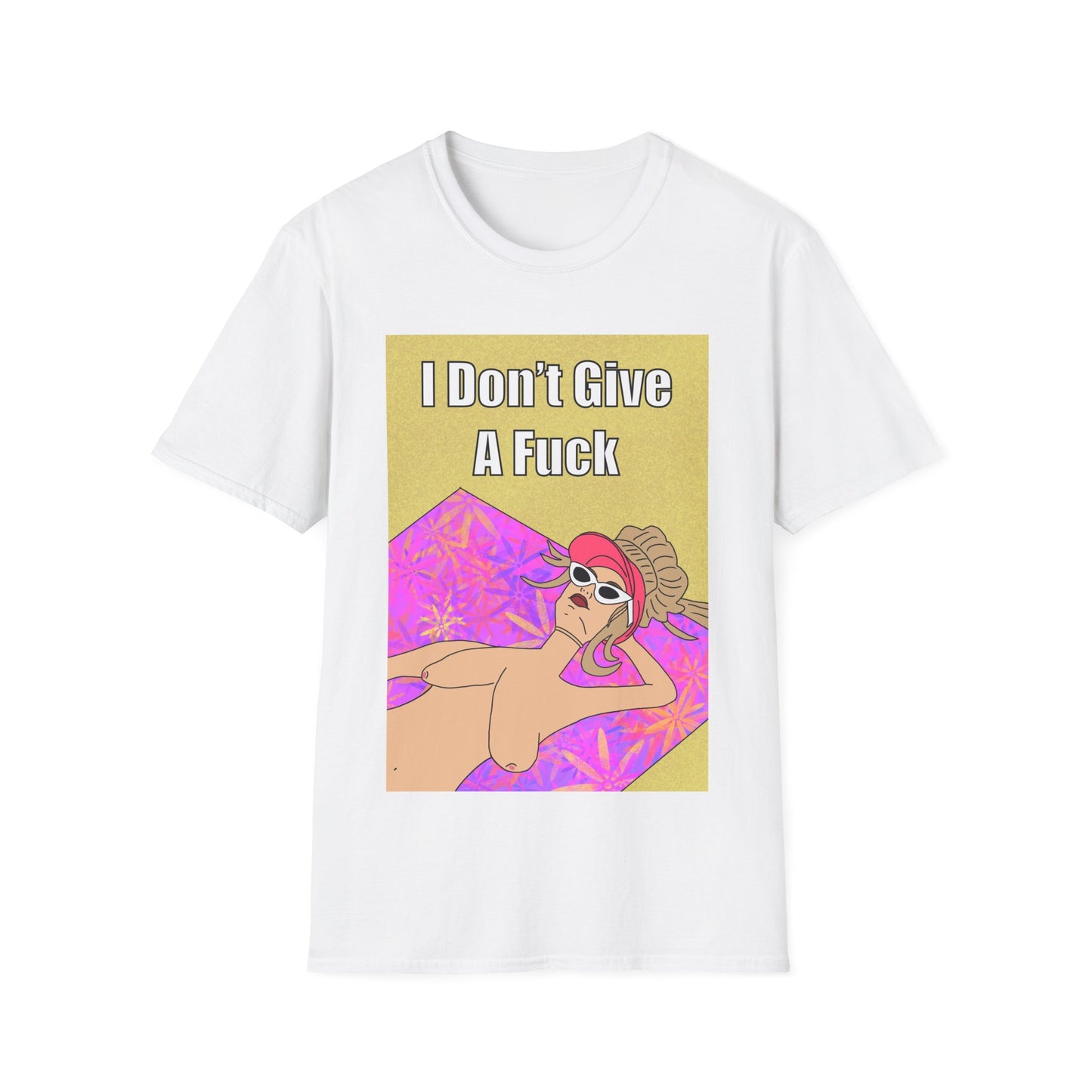 I Don’t Give A F*ck Beach Babe T-Shirt