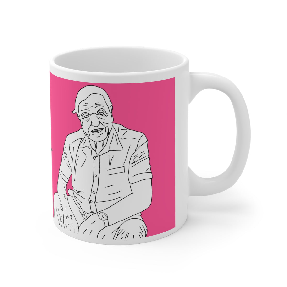 David Attenborough The GOAT | Mug | More Jam