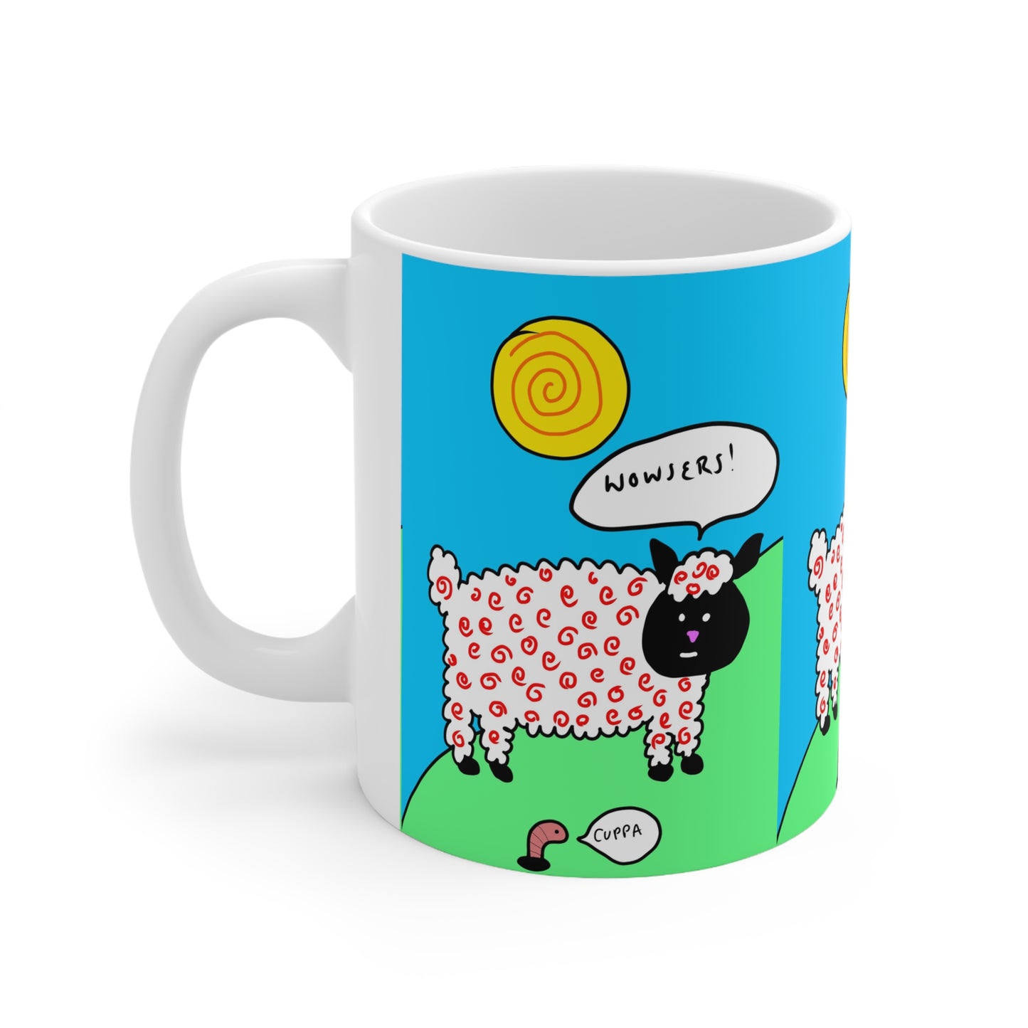Bright Sheep Cuppa | Funny Mug | More Jam