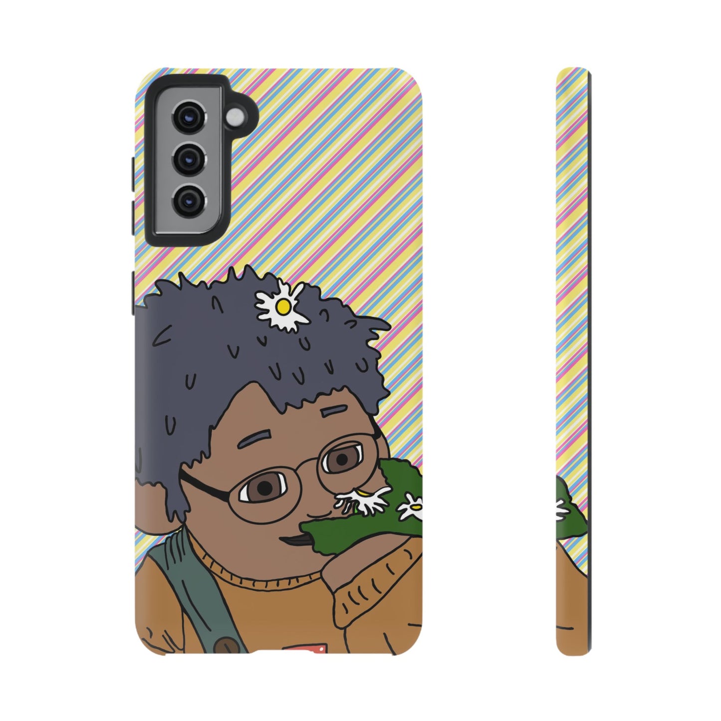 Cute Flowers Tom Phone Case —