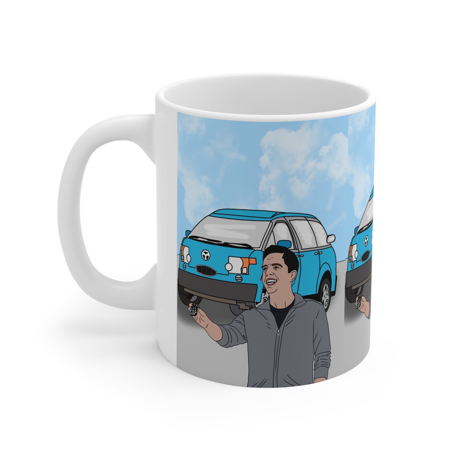 Vacation Tartan Prancer Car | Movie Mug | More Jam