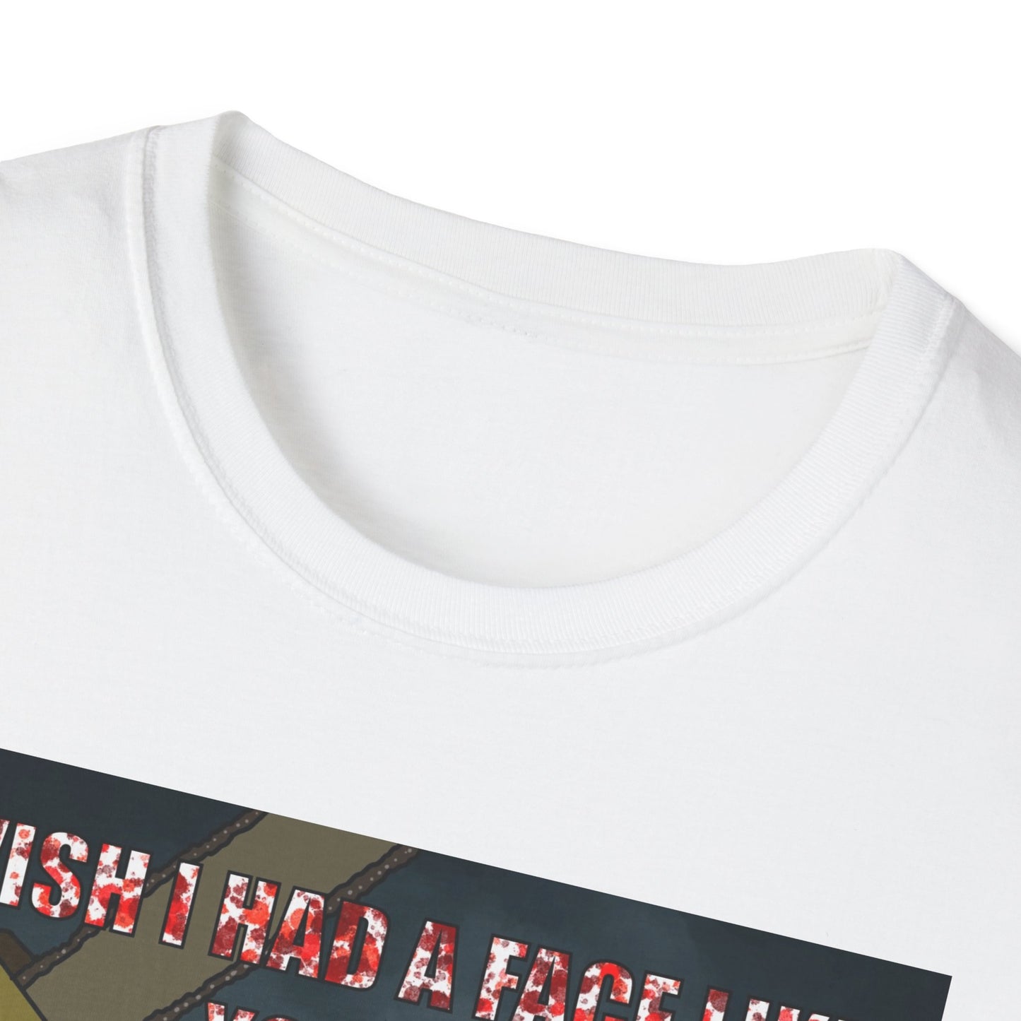 Michael Myers’s Slasher T-Shirt — "I Wish I Had A Face Like Yours" Graphic Tee