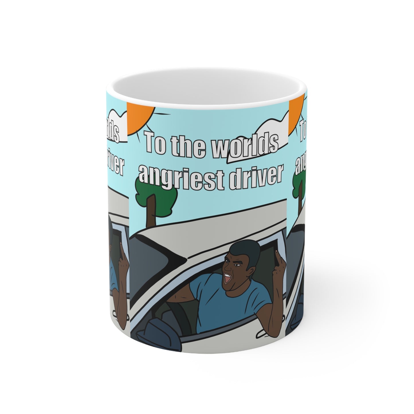 Angry Driver | Funny Mug | More Jam
