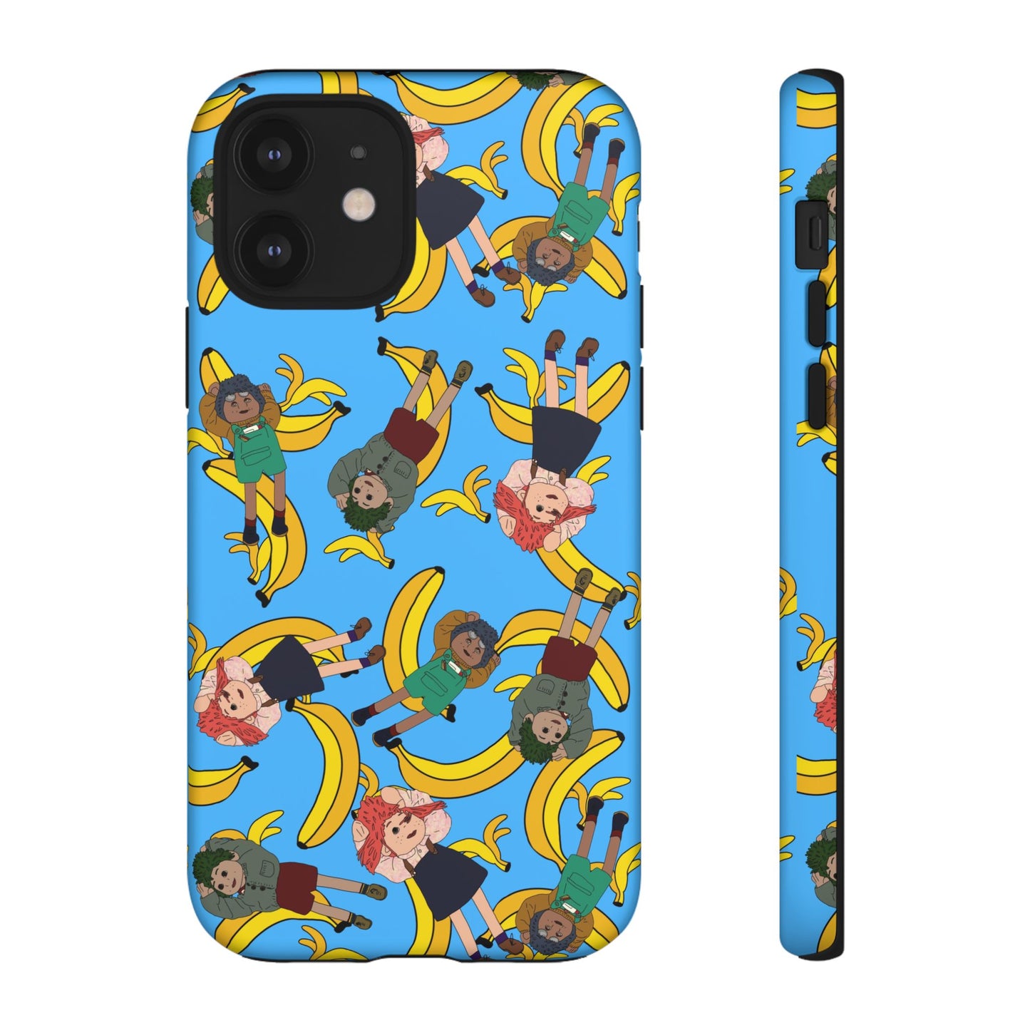 Banana Tots Pattern Phone Case — Cute Cartoon Phone Cover