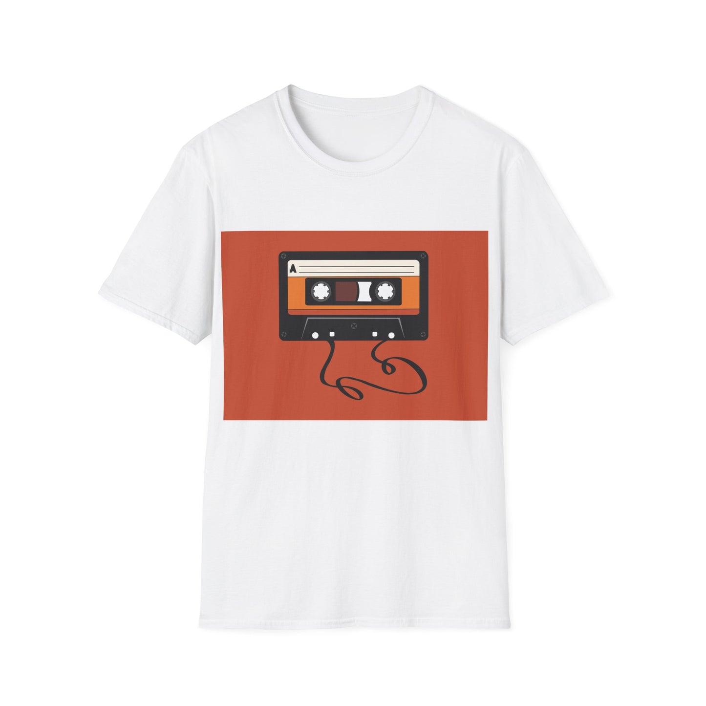 Retro Cassette Tape T-Shirt — Vintage Music Graphic Tee