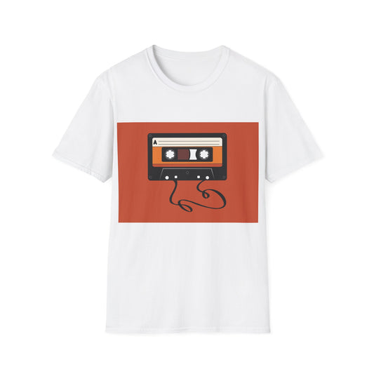 Retro Cassette Tape T-Shirt — Vintage Music Graphic Tee