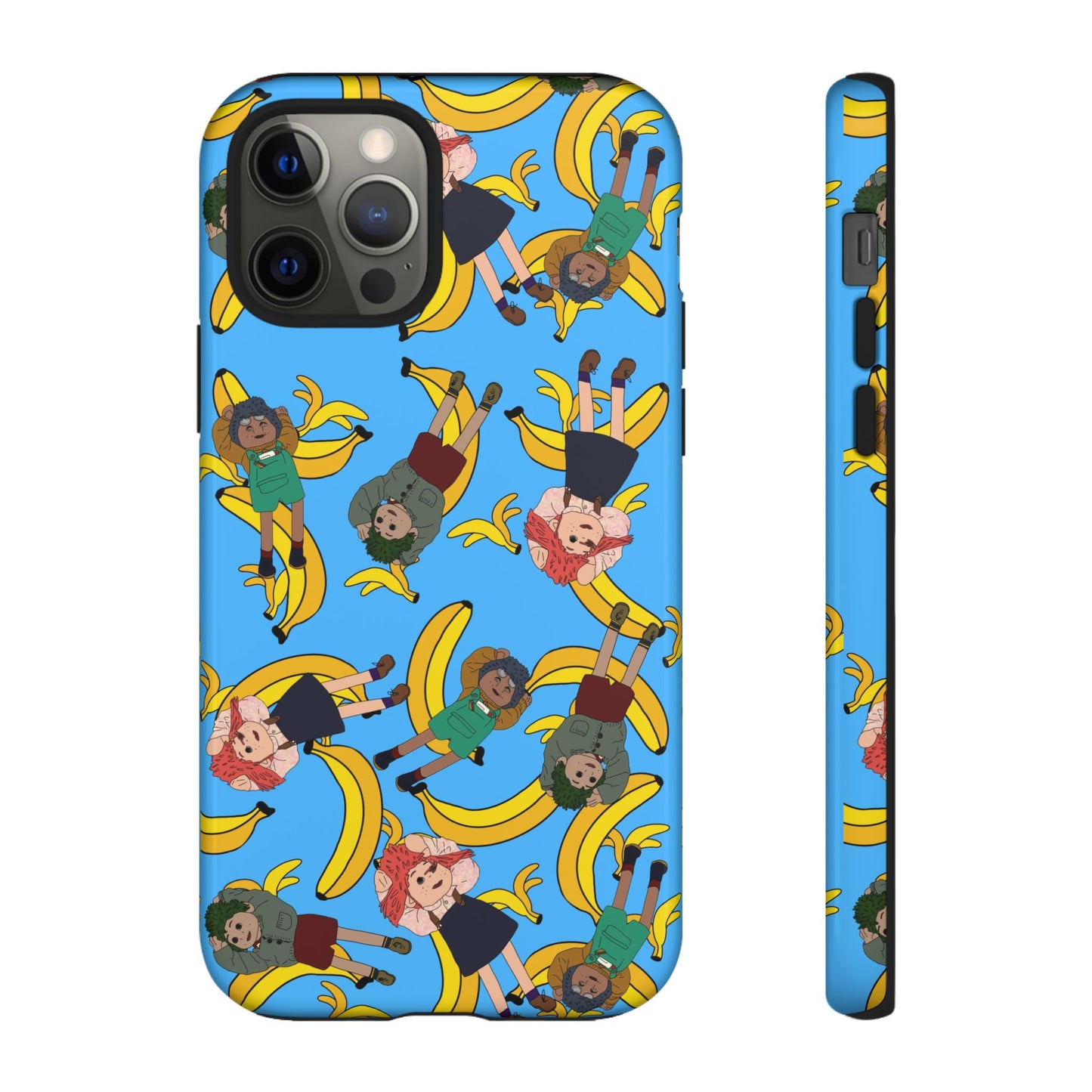 Banana Tots Pattern Phone Case — Cute Cartoon Phone Cover