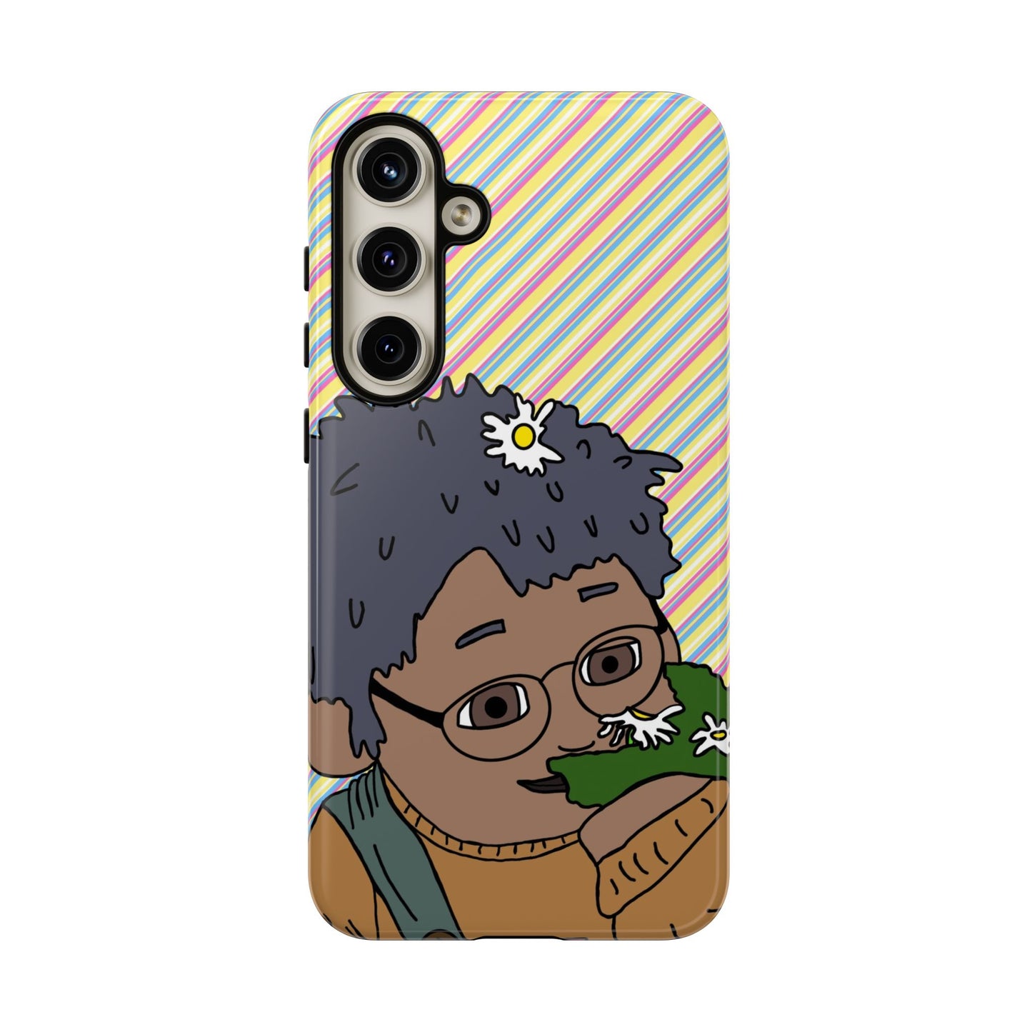 Cute Flowers Tom Phone Case —