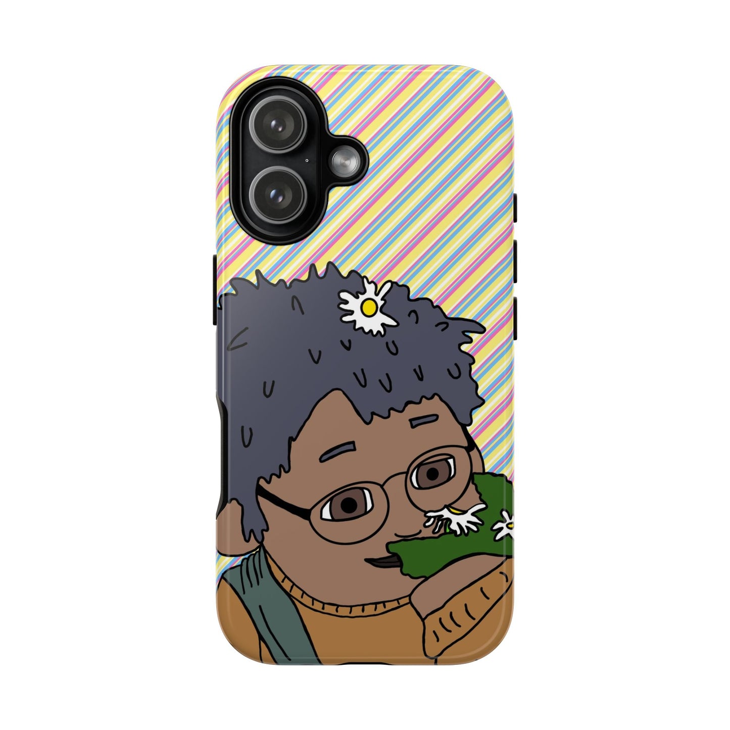 Cute Flowers Tom Phone Case —