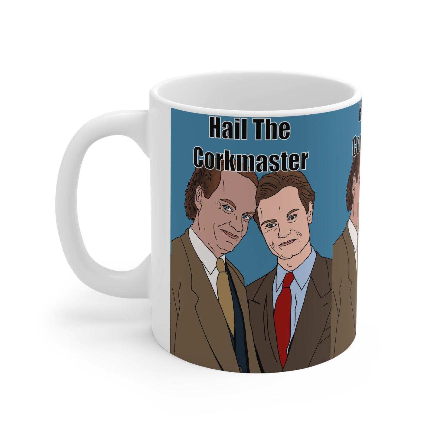 Frasier & Niles Corkmaster Ceramic Coffee Cups