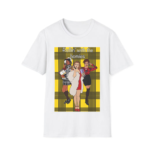 90s Clueless Graphic T-Shirt — ‘Clueless’ Plaid Inspired Retro Femme Tee