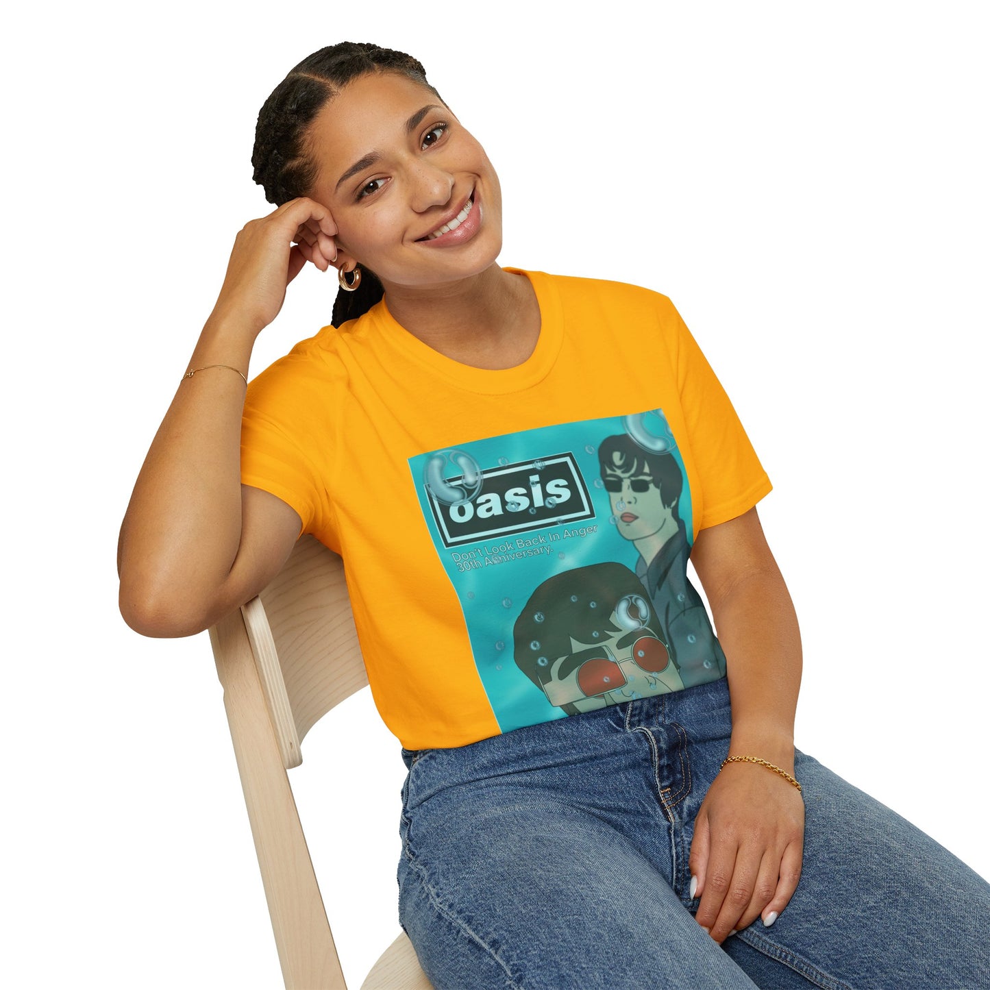 Oasis Don’t Look Back In Anger 30th Anniversary T Shirt | More Jam