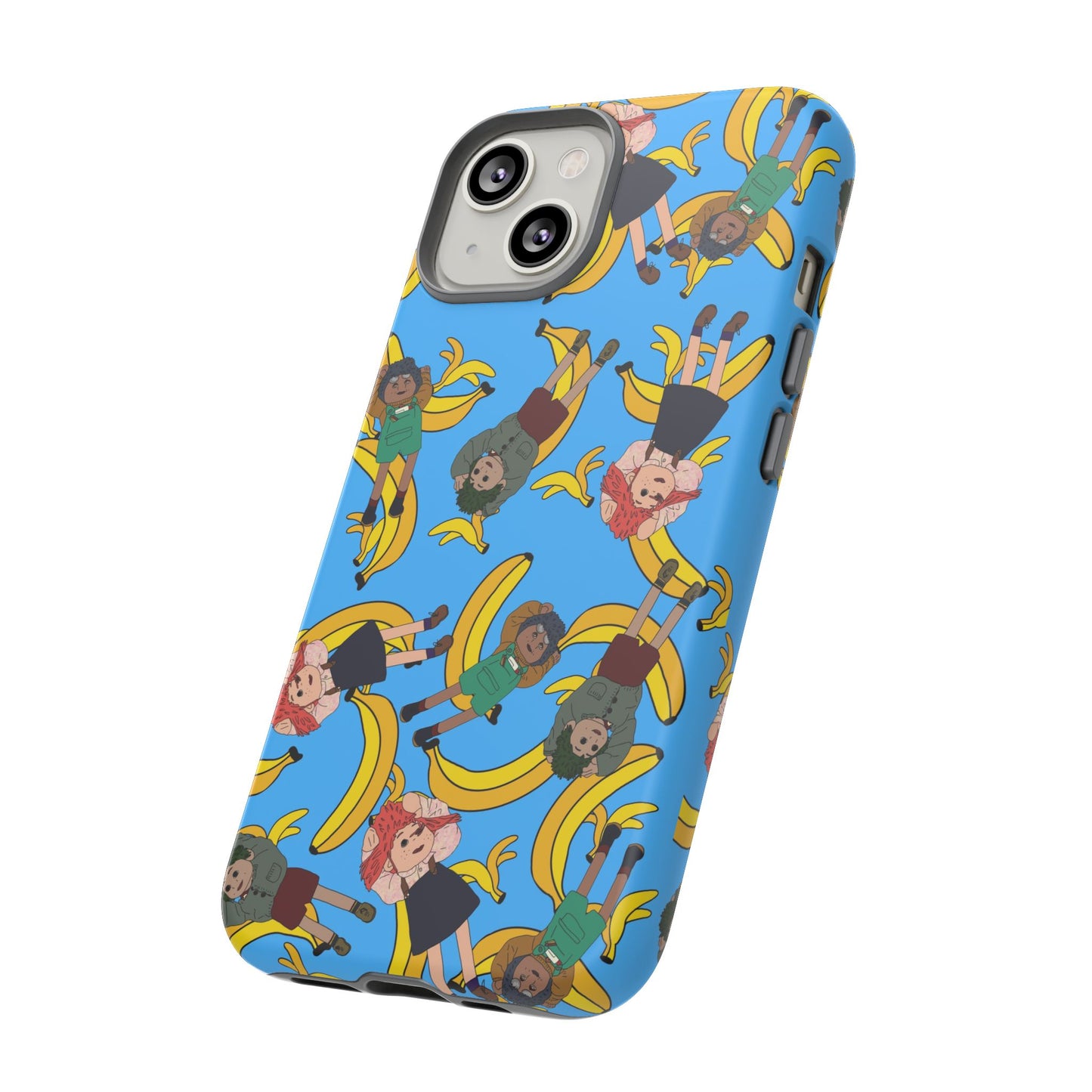 Banana Tots Pattern Phone Case — Cute Cartoon Phone Cover