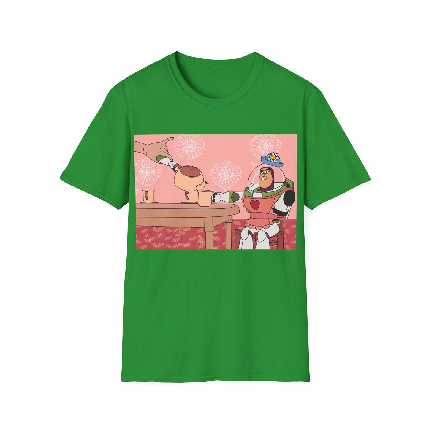 Buzz Lightyear  T-Shirt — Funny Retro Toy Story Parody Tee