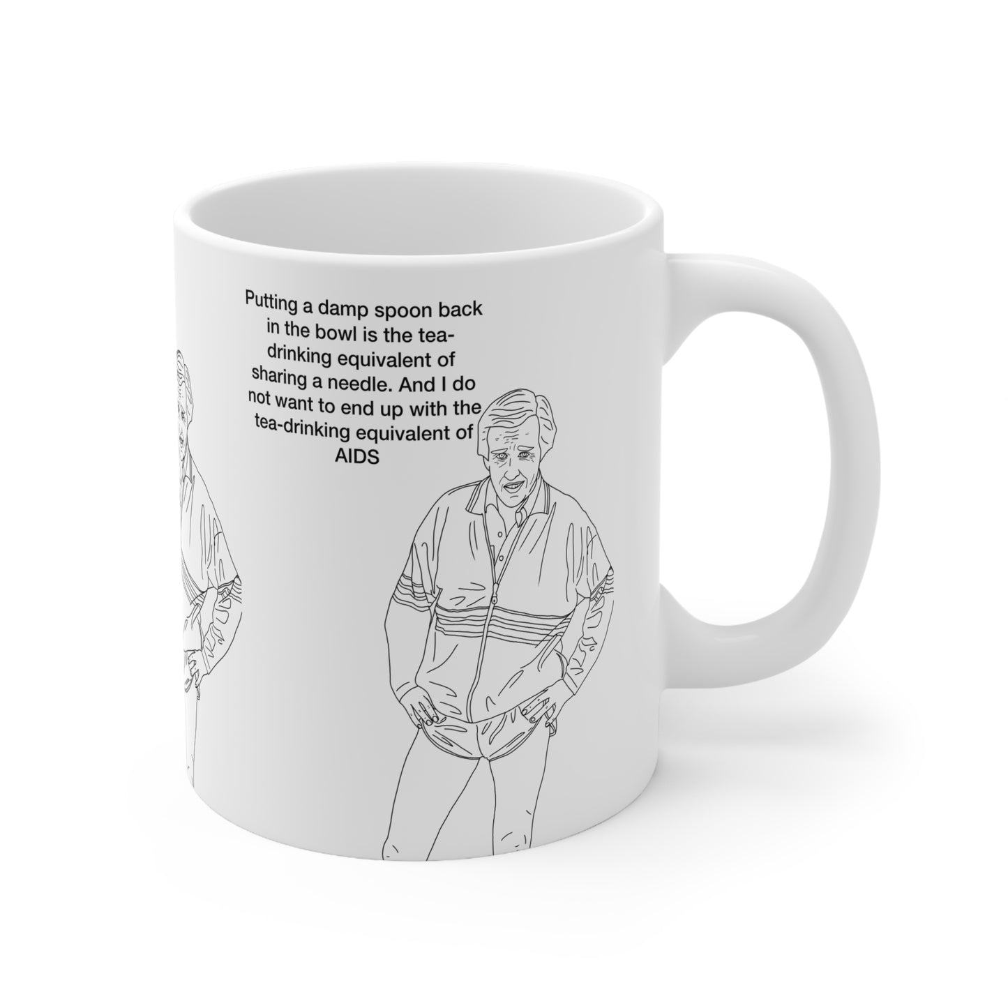 Alan Partridge | Tea Aids Mug | More Jam