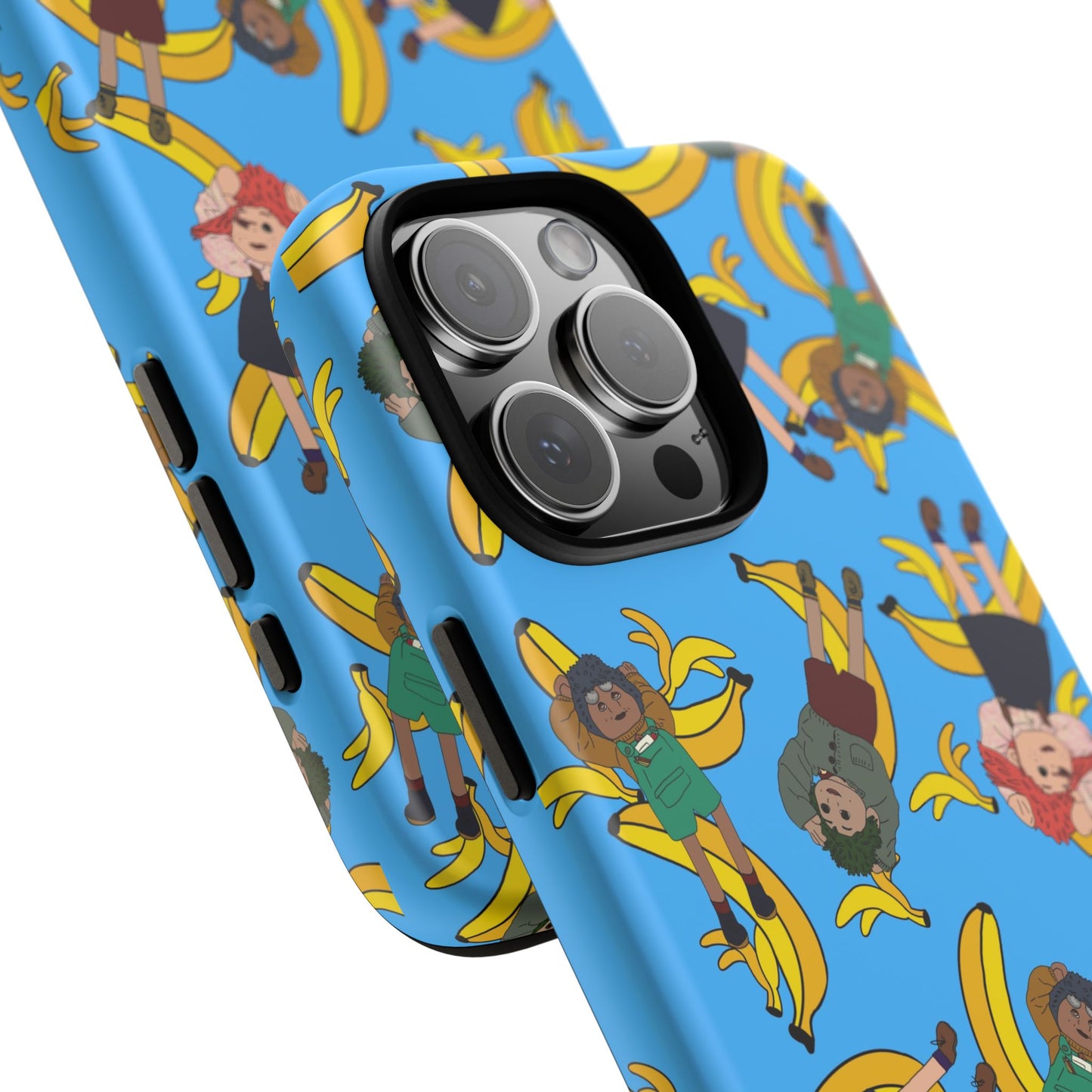 Banana Tots Pattern Phone Case — Cute Cartoon Phone Cover