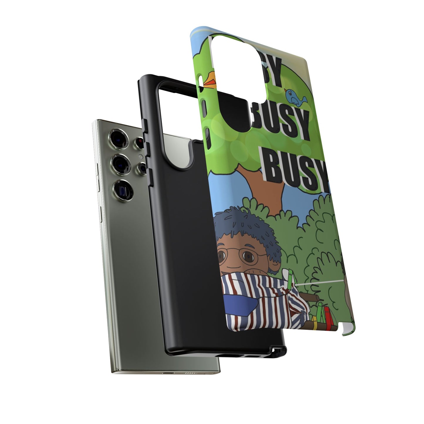 Phone Case — "Busy Busy Busy"