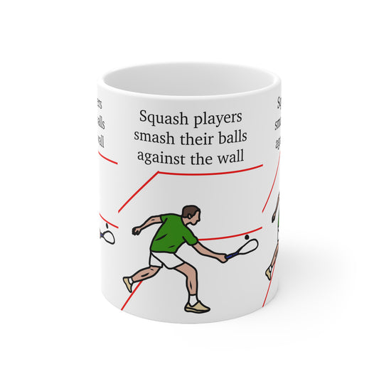 Squash Player | Funny Mug | More Jam