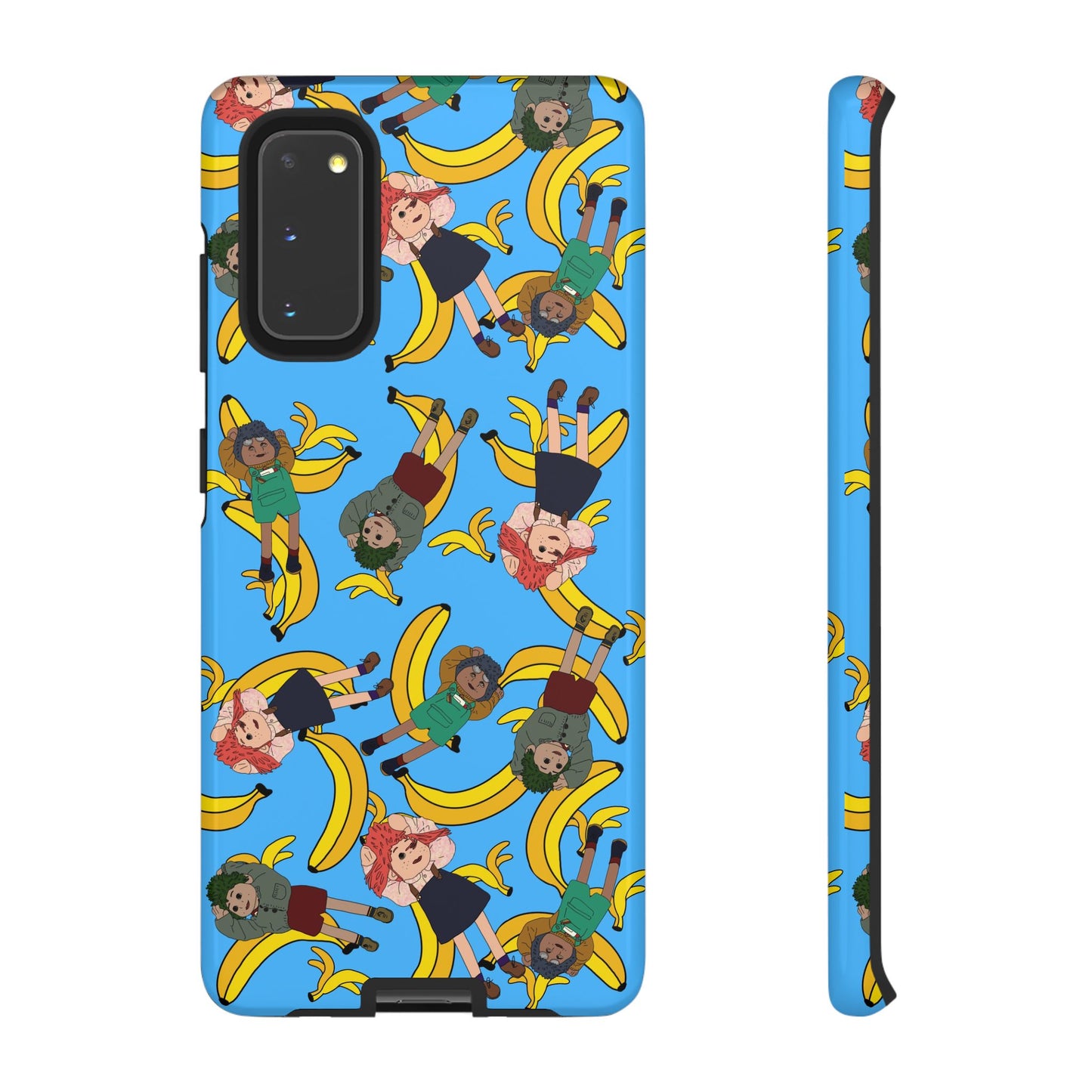 Banana Tots Pattern Phone Case — Cute Cartoon Phone Cover