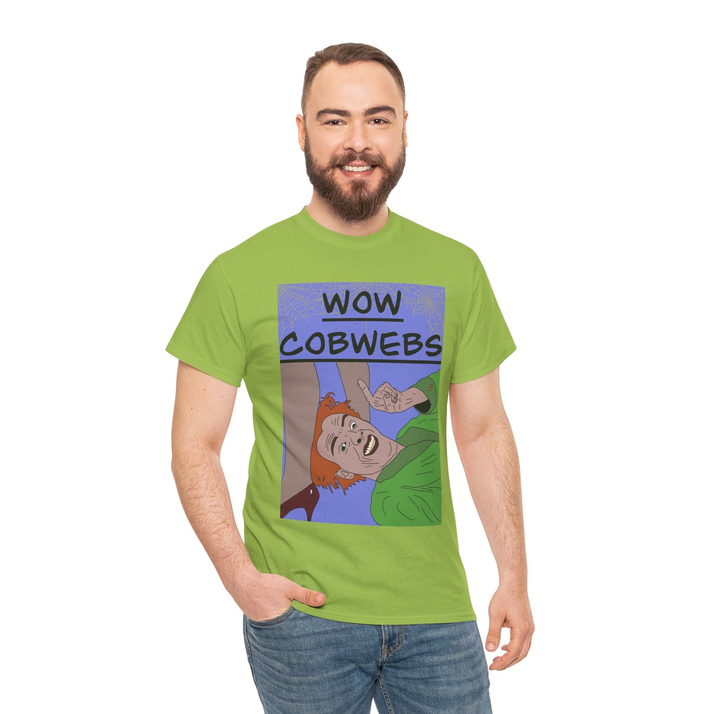 Drop Dead Fred T-Shirt — Funny "Wow Cobwebs" Retro Cartoon Tee