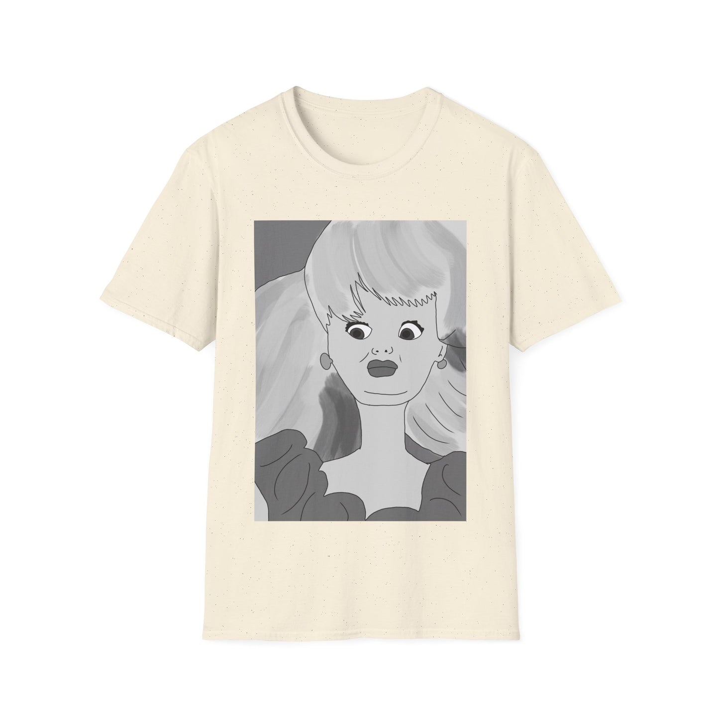 EWWW T-Shirt — Retro Pop Art Doll Portrait Graphic Tee