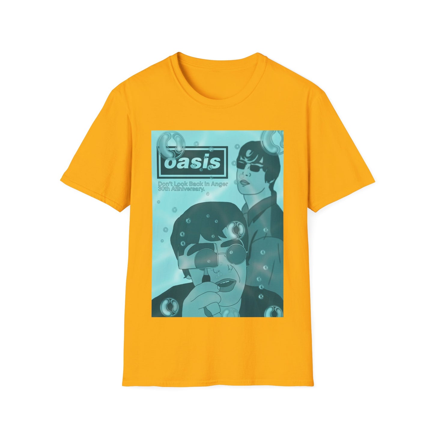 Oasis 30th Anniversary Don’t Look Back In Anger  T-Shirt | More Jam