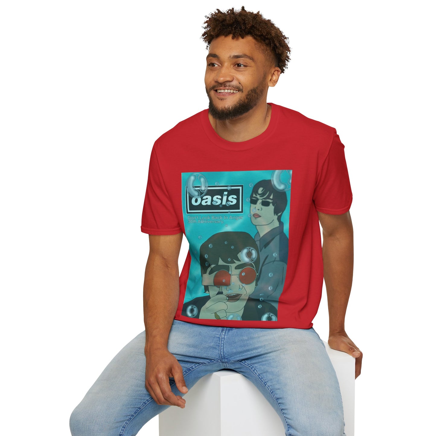 Oasis Don’t Look Back In Anger 30th Anniversary T Shirt | More Jam