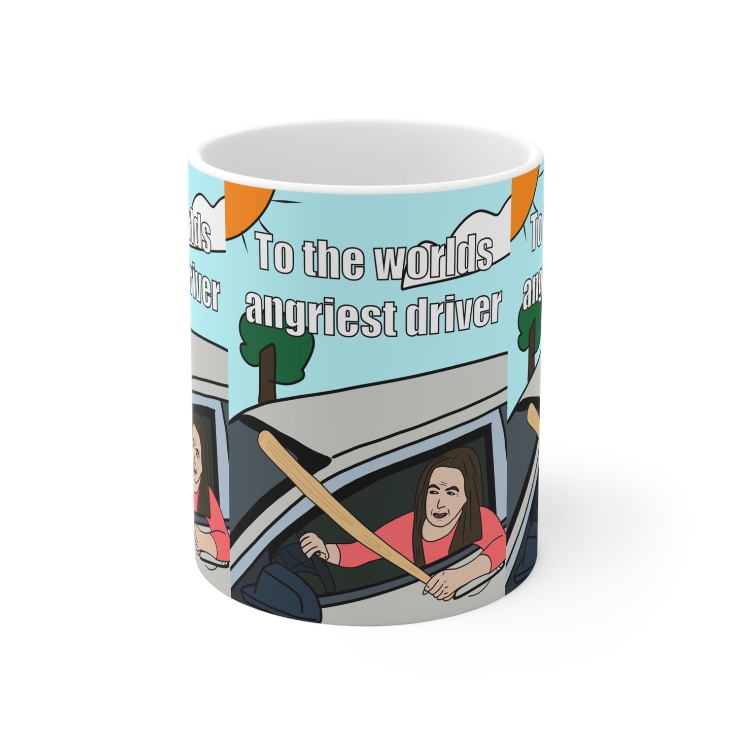 Angry Driver | Funny Mug | More Jam
