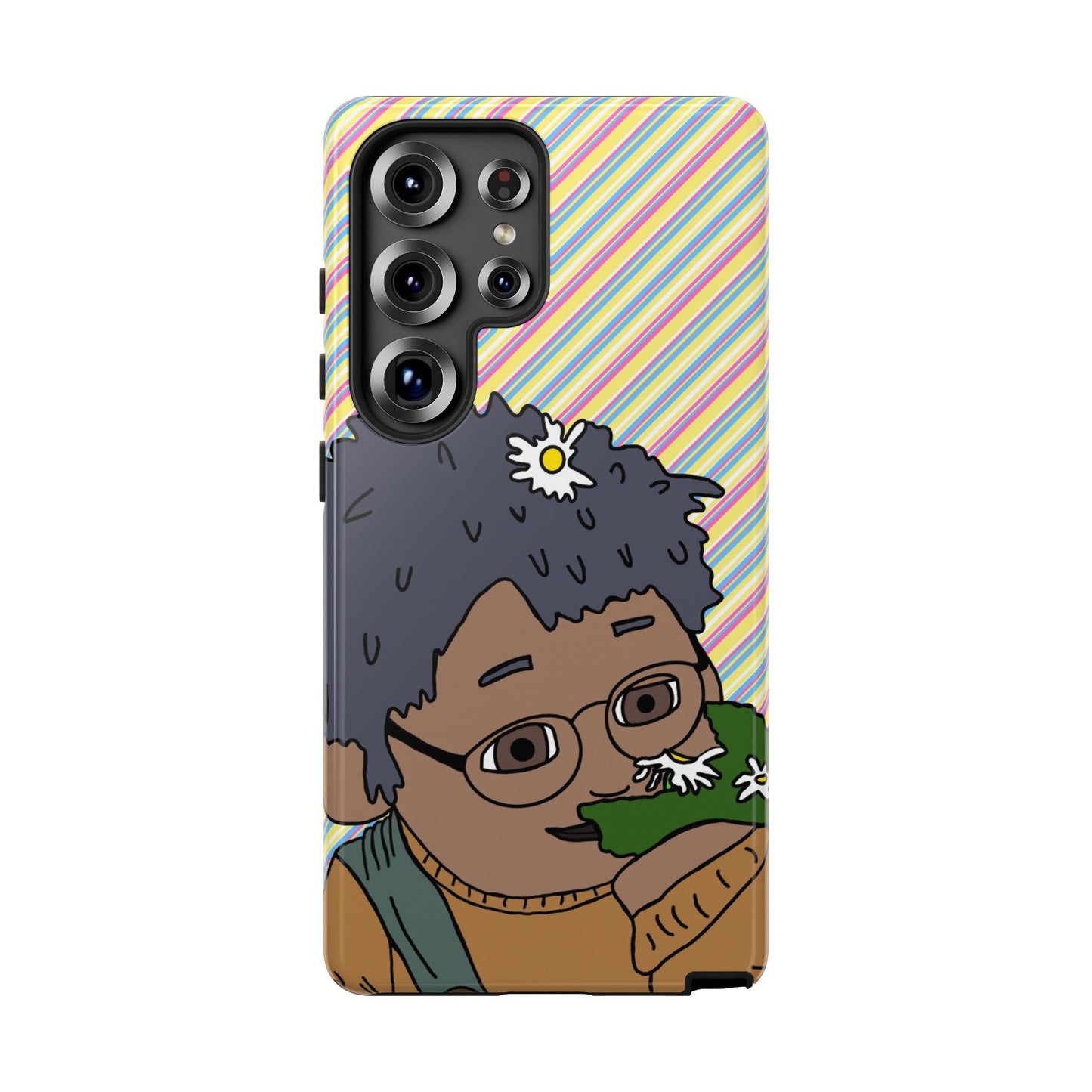 Cute Flowers Tom Phone Case —