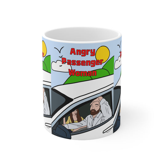 Angry Passenger | Funny Mug | More Jam