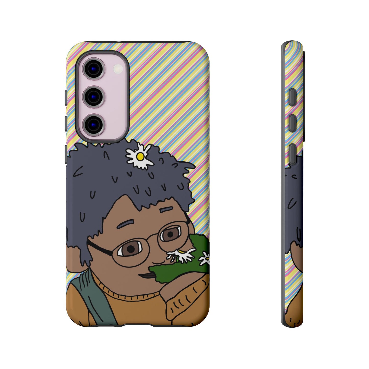Cute Flowers Tom Phone Case —