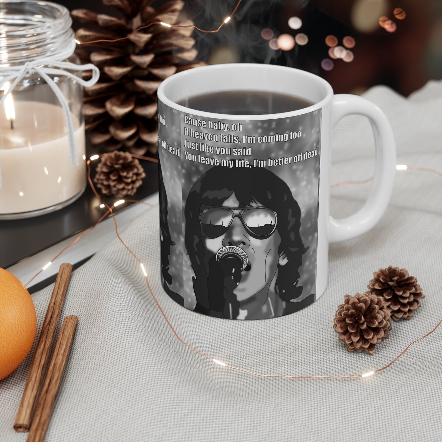 Richard Ashcroft Sonnet Coffee Cup