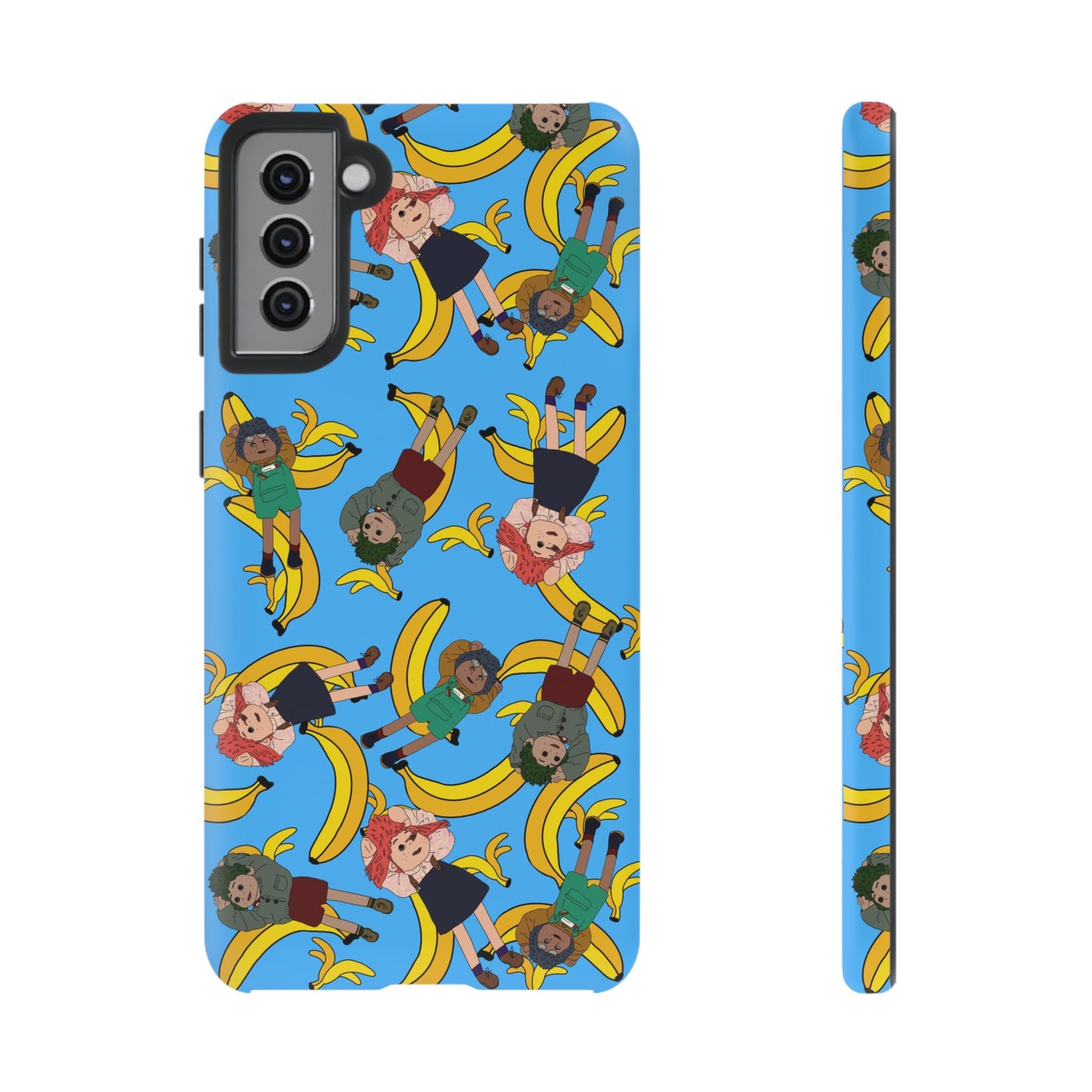 Banana Tots Pattern Phone Case — Cute Cartoon Phone Cover