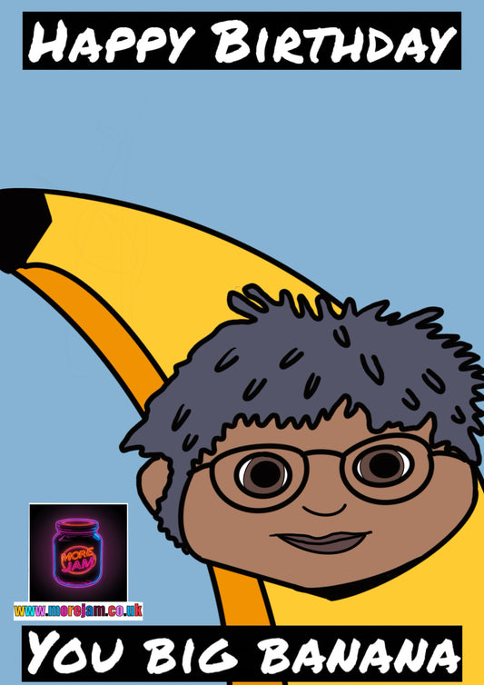 Birthday Banana Card