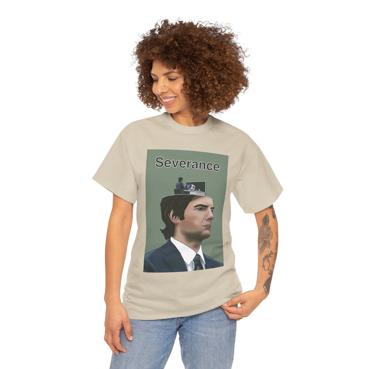 Severance Tee — Minimalist TV-Series Graphic T-Shirt