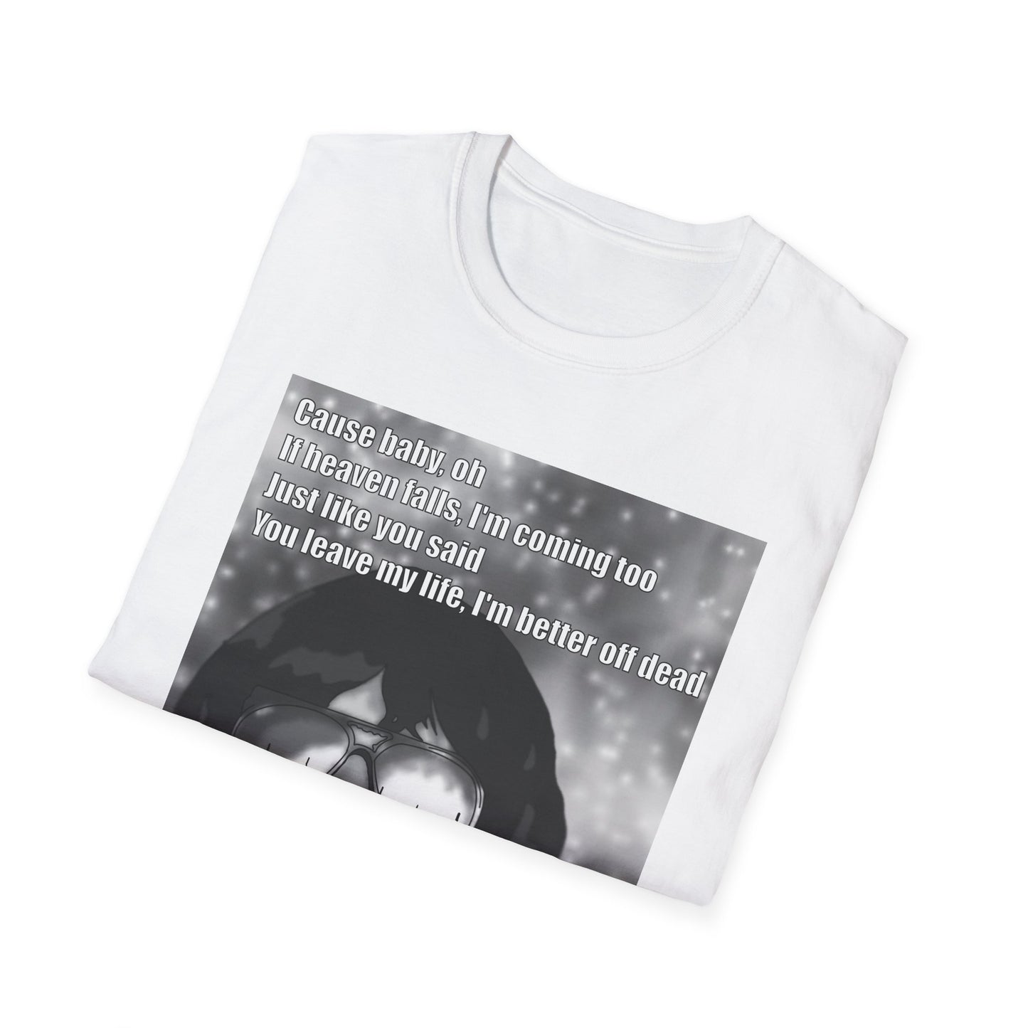 Richard Ashcroft Sonnet Retro Rock Singer T‑Shirt with Lyrics — Vintage Monochrome Band Tee