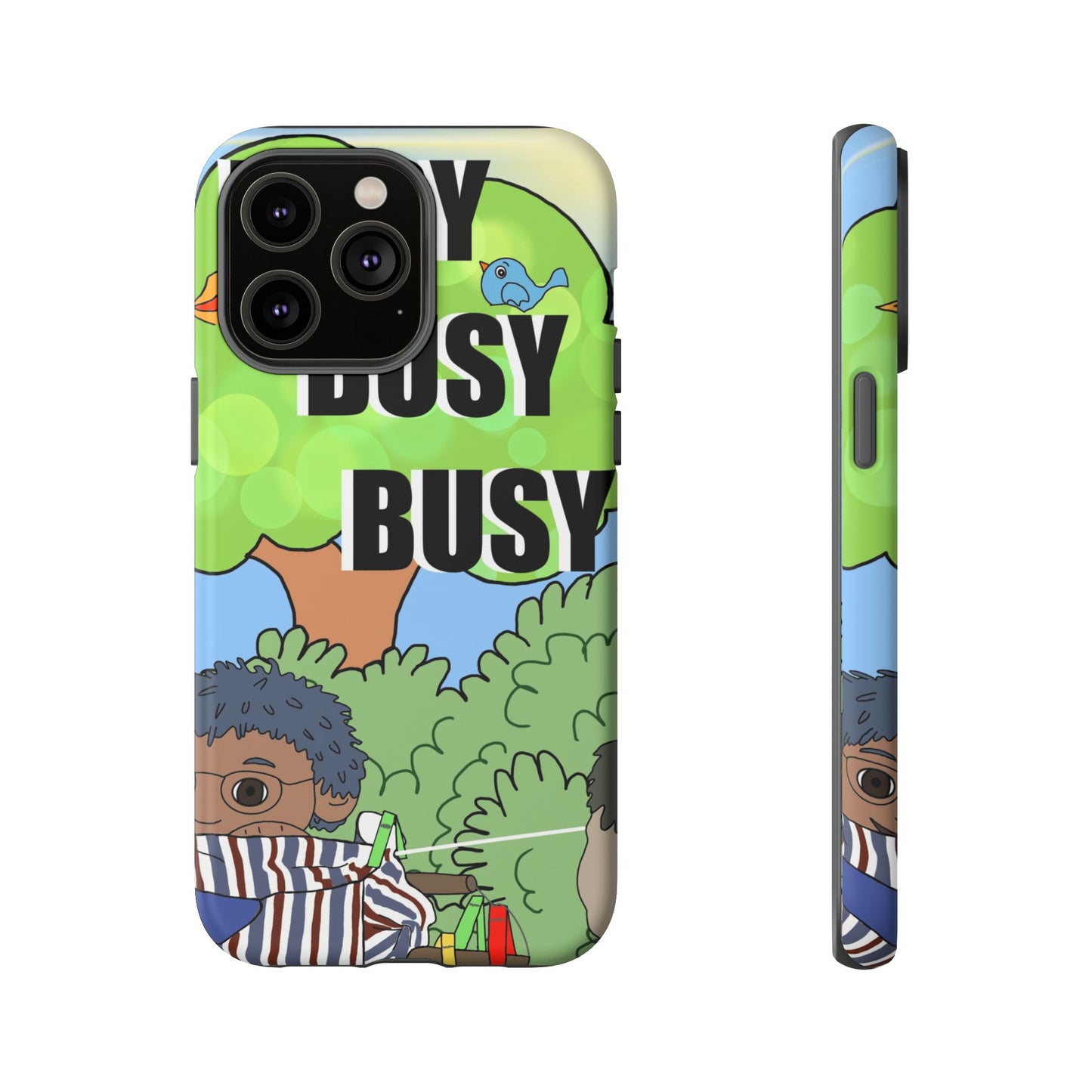 Phone Case — "Busy Busy Busy"