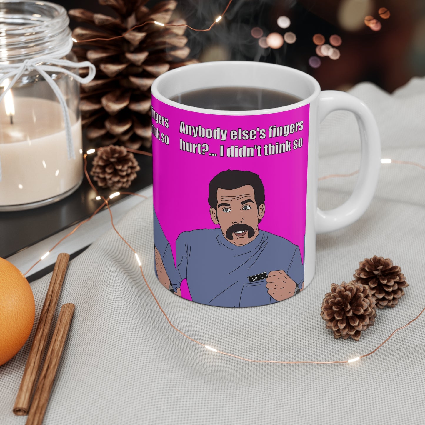 Happy Gilmore Ben Stiller Ceramic Coffee Cup
