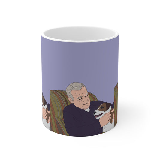 Martin Crane & Eddie Frasier Ceramic Coffee Mug —
