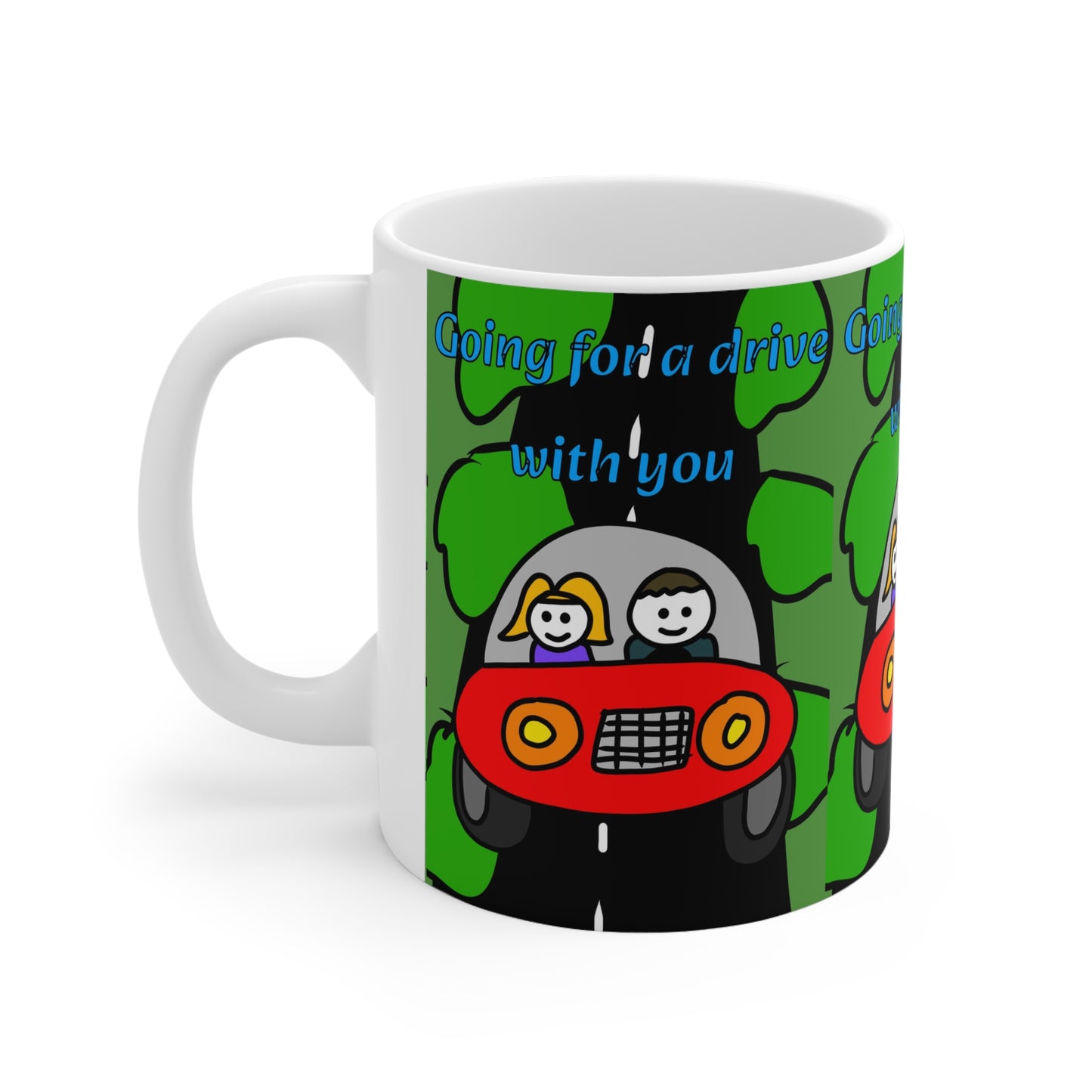 Drives With You | Funny Mug | More Jam