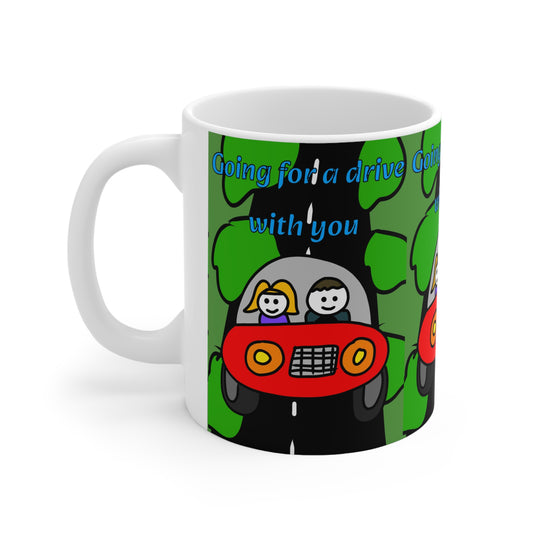 Drives With You | Funny Mug | More Jam