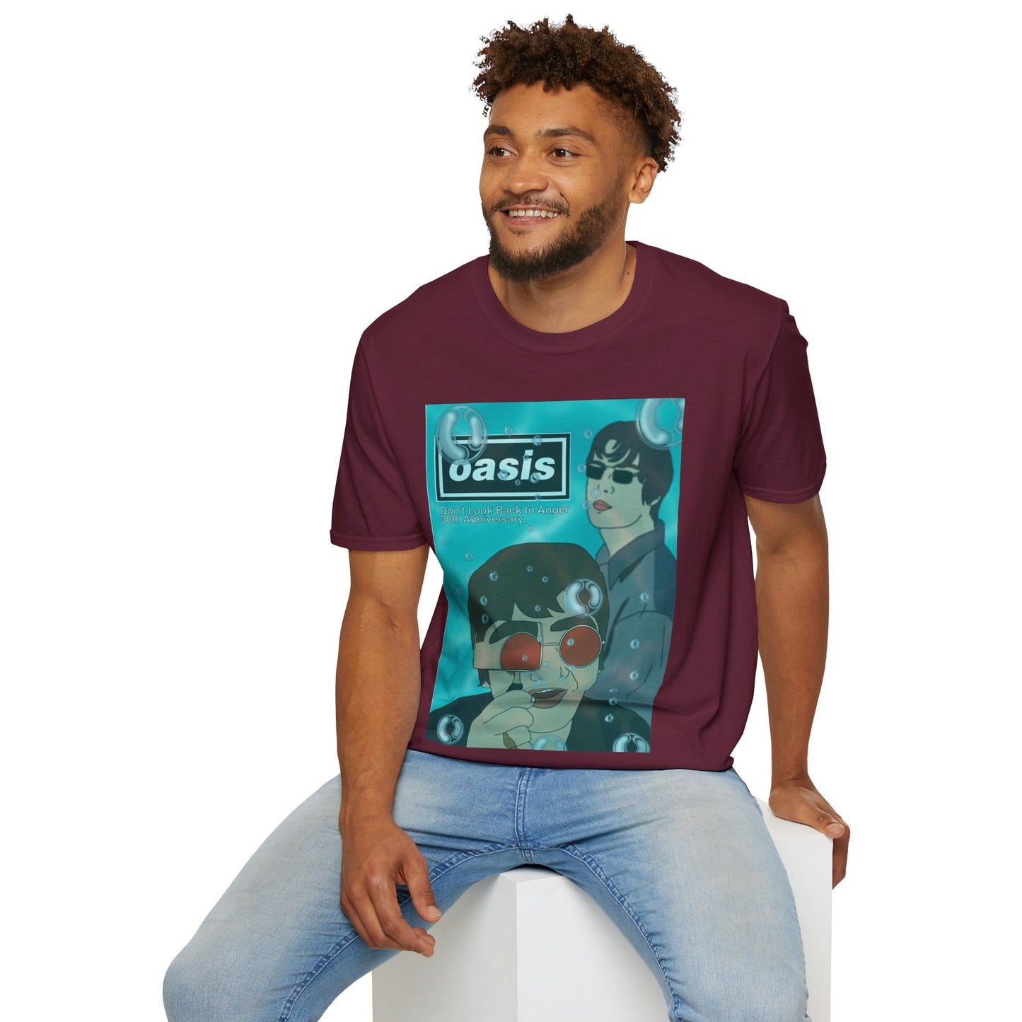 Oasis Don’t Look Back In Anger 30th Anniversary T Shirt | More Jam