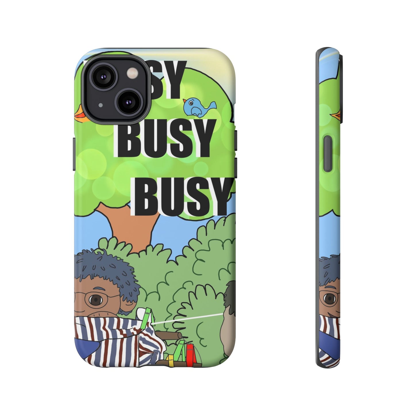 Phone Case — "Busy Busy Busy"