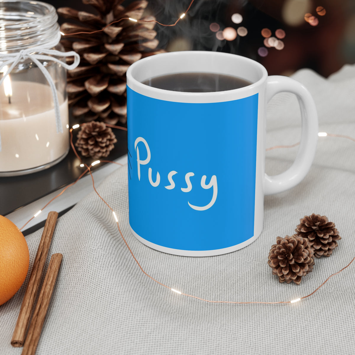 Pussy | Cat Mug | More Jam