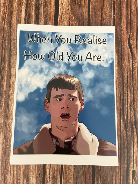 Dumb & Dumber Lloyd Christmas Wine Label