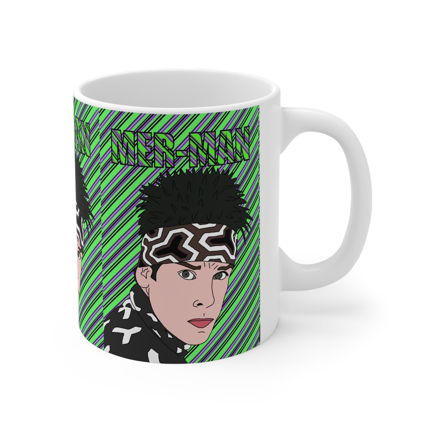 Zoolander Mer-man Ceramic Mug
