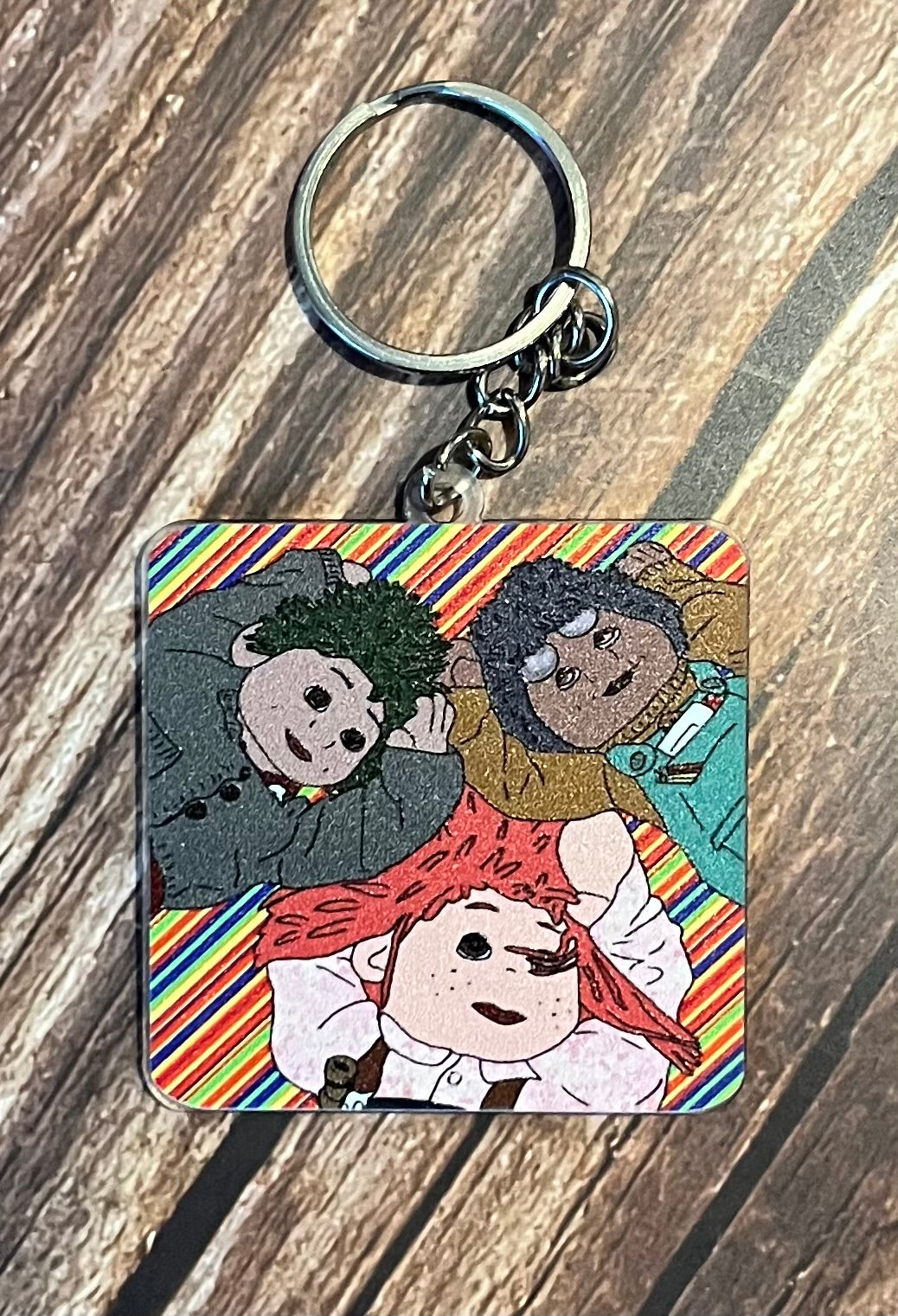 All Tots Two Sided Keyring