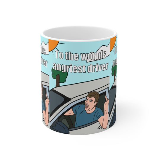 Angry Driver | Funny Mug | More Jam