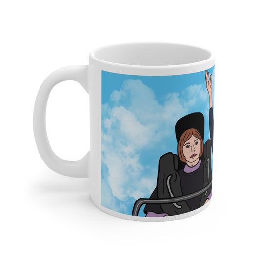 Ann Droid Rollercoaster | Funny Mug | More Jam